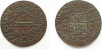 Schweiz - Neuenburg NEUENBURG / NEUCHATEL 1 Kreuzer 1807 ALEXANDRE BERTHIER Billon # 93659