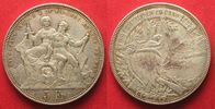 Schweiz - Schützentaler LUGANO 5 Franken 1883 SCHÜTZENTALER Silber ERHALTUNG!!! # 93732