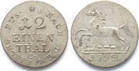 Braunschweig-Lüneburg-Calenberg-Hannover HANNOVER 1/12 Taler 1792 C GEORG III. v. ENGLAND Silber ERHALTUNG!!! # 93906
