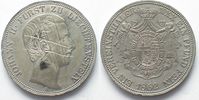 Liechtenstein LIECHTENSTEIN Thaler 1862 JOHANN II - TRIAL STRIKE IN WHITE METAL - RRR! # 94009 写真