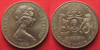 St. Helena ST. HELENA Crown 1978 25. KRÖNUNGSJUBILÄUM Ku-Ni # 94011