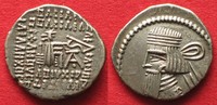 Parther GOTARZES II. 40-51 AR-Drachme Ekbatane PRACHTSTÜCK!!! # 94022