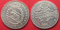 Schweiz - Bern BERN Vierteltaler 1797 kleine Jahreszahl Silber PRACHTSTÜCK!!! # 94241