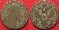 Haus Habsburg ÖSTERREICH K.u.K. 3 Kreuzer 1835 A FERDINAND I. Silber # 94291