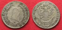 Haus Habsburg ÖSTERREICH K.u.K. 20 Kreuzer 1808 A Wien FRANZ I. Silber # 94294