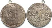 Vatikan PAPAL 1/2 Piastra 1699 - IX INNOCENT XII PARATE VIAM DOMINI silver VF # 94604 Foto