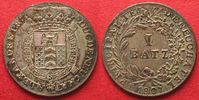 Schweiz - Neuenburg NEUENBURG 1 Batzen 1807 ALEXANDRE BERTHIER Billon PRACHTSTÜCK!!! # 94678