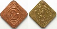 Gent GENT 2 Franken 1915 J.614 ERHALTUNG! # 94682