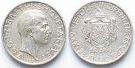 Albanien ALBANIEN 1 Frang Ar 1937 25 J. Unabhängigkeit ZOG I. Silber PRÄGEFRISCH! # 94685