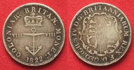 Britisch Westindien BRITISH WEST INDIES 1/8 Dollar 1822 GEORGE IV. Silber # 94686