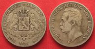Hessen-Darmstadt HESSEN-DARMSTADT Vereinstaler 1857 LUDWIG III. Silber # 94689
