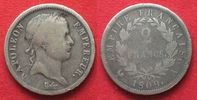 Frankreich FRANKREICH 2 Francs 1809 A - PARIS NAPOLEON I. Silber # 94699