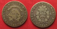 Argentinien - La Rioja ARGENTINA - LA RIOJA 4 Reales 1849 RB silver VF SCARCE!!! # 94807