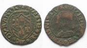 Italien - Casteldurante CASTEL DURANTE Quattrino GUIDOBALDO II DI MONTEFELTRO 1482-1508 copper # 94866 Foto