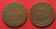 Westphalen, Königreich WESTFALEN 5 Centimes 1809 C HIERONYMUS NAPOLEON Kupfer ERHALTUNG! # 94893