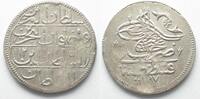 Türkei TÜRKEI Piaster AH 1187-12 (1785) ABDUL HAMID I Silber PRACHTSTÜCK! -