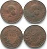 Portugal PORTUGAL 20 Reis 1891 & 1891 A CARLOS I. Bronze -