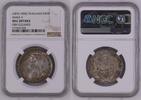 THAILAND BAHT THAILAND 1 Baht o.J. (1876-1900) RAMA V Silber ERHALTUNG! -