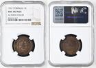 PORTUGAL 5C PORTUGAL. 5 Centavos 1922, bronze, KEY DATE! RRR! -