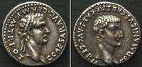 Roman Imperial  GERMANICUS (15 BC-19 AD) & CALIGULA (37-41). AR Denar, BECKERSCHE FÄLSCHUNG vz+