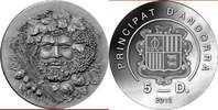 Andorra ANDORRA 5 Diners 2012 4 JAHRESZEITEN "HERBST" Silber ULTRA HOCH RELIEF