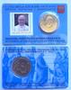 Vatikan Lot 2 x VATIKAN 50 Cent 2013 BENEDIKT XVI. in COINCARD -