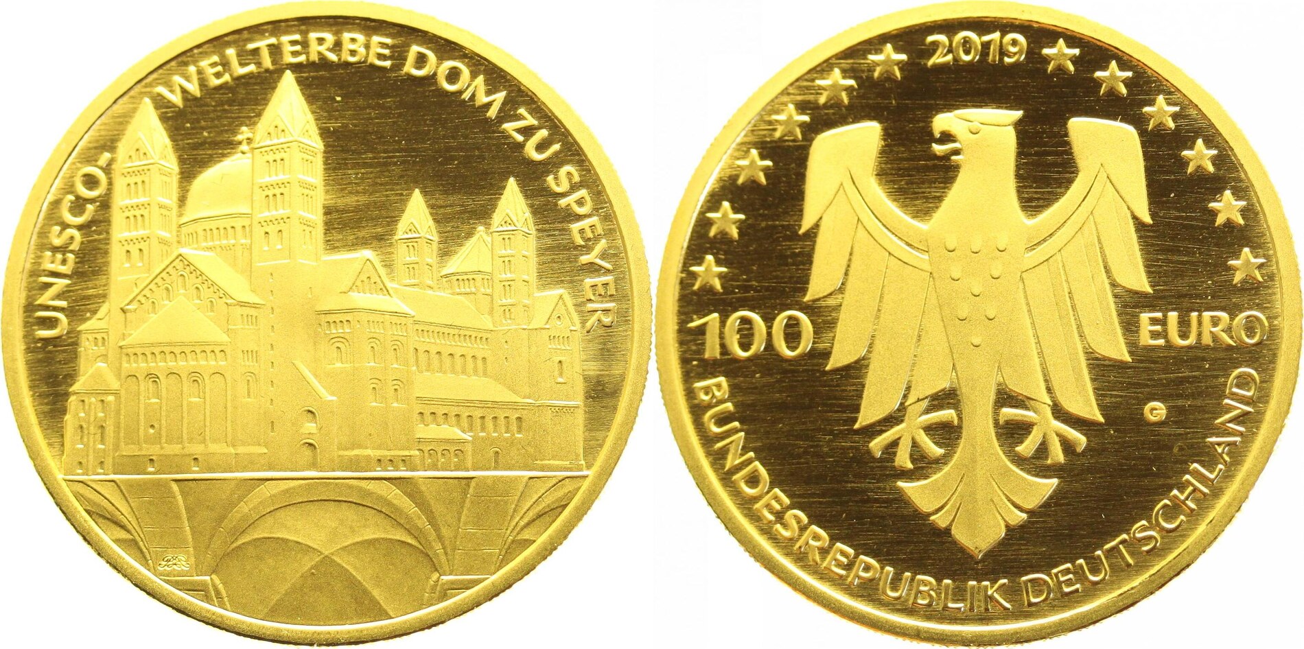 100 германий. 2019 G Германии.