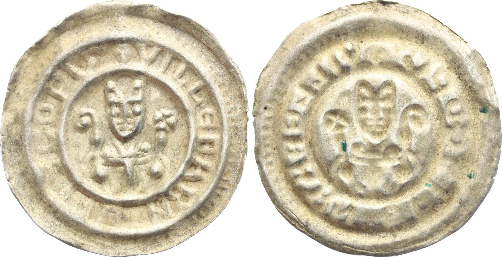 MagdeburgErzbistum Brakteat Wilbrand von Käfernburg 12351254. Sehr