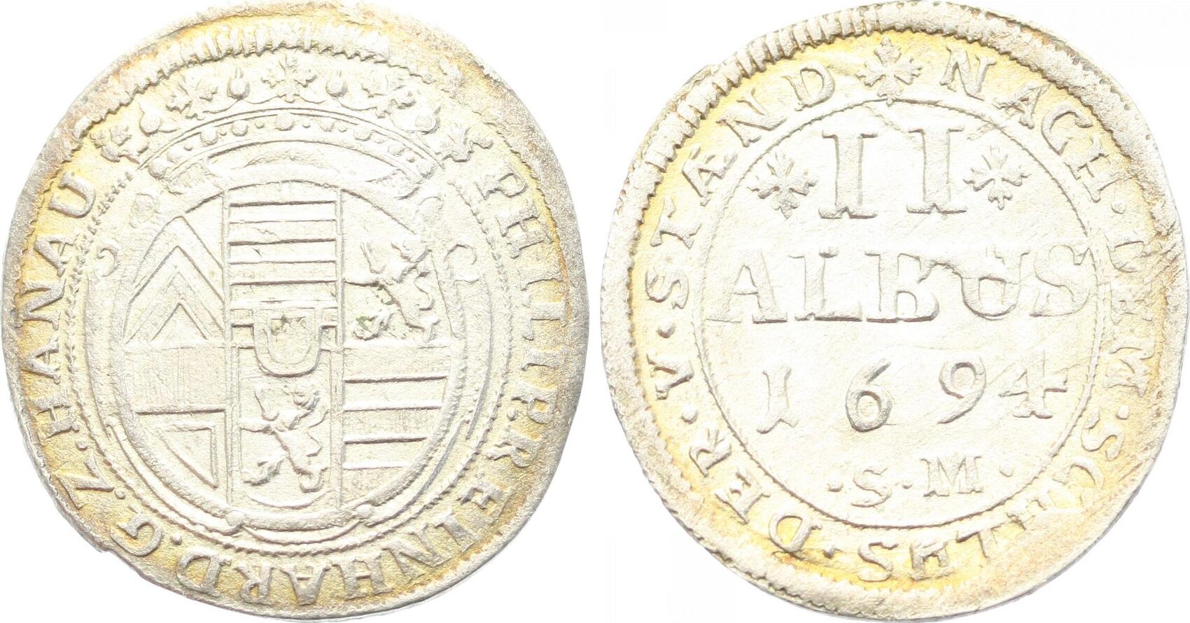 HanauLichtenberg II Albus 1694 SM Philipp Reinhard 16851712