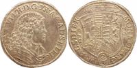 Anhalt-Zerbst 2/3 Taler Carl Wilhelm 1667-1718.