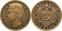 Bayern 10 Mark Gold Otto 1886-1913.