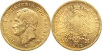 Sachsen 20 Mark Gold Johann 1854-1873.