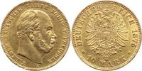 Preußen 10 Mark Gold Wilhelm I. 1861-1888.