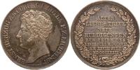 Sachsen-Coburg-Gotha Ag-Medaille Ernst I. 1826-1844.