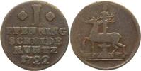 Stolberg-Stolberg Cu 1 Pfennig Christoph Friedrich und Jost Christian 1704-1738.
