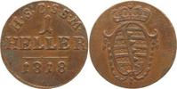 Sachsen-Coburg-Saalfeld 1 Heller Ernst 1806-1826.
