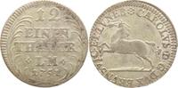Braunschweig-Wolfenbüttel 1/12 Taler Karl I. 1735-1780.