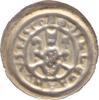 Magdeburg-Erzbistum Brakteat Wilbrand von Käfernburg 1235-1254.