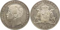 Hohenzollern-Sigmaringen Doppelgulden Karl 1831-1848.