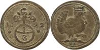 Henneberg, Grafschaft Dreier Gemeinschaftsprägungen nach der Teilung 1691-1702, Anteil Gotha-Weimar.