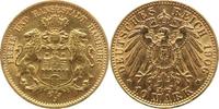 Hamburg 10 Mark Gold