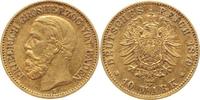 Baden 10 Mark Gold Friedrich I. 1856-1907.