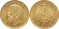 Baden 10 Mark Gold Friedrich I. 1856-1907.