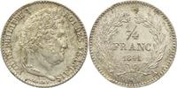 Frankreich 1/4 Franc Louis Philippe I. 1830-1848.