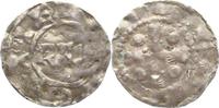 Niederlande-Deventer, königliche Münzstätte Denar Heinrich II. 1002-1024.