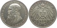 Sachsen-Meiningen 3 Mark Georg II. 1866-1914.