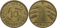 Weimarer Republik 10 Reichspfennig