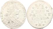 Sachsen-Hildburghausen 1/6 Reichstaler Ernst Friedrich Karl 1745-1780. -