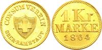 Hessen-Ober-Ramstadt 1 Kreuzer Marke 1864 Marken und Zeichen 1850-1900. ... 125,00 EUR kostenloser Versand