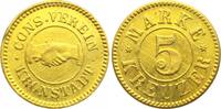 Siebenbürgen 5 Kreuzer oJ Marken und Zeichen 1800-1900. -